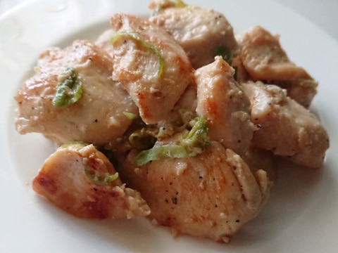 鶏胸肉の下味冷凍(1)ネギ塩